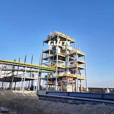 0-100tph Capacità attrezzature per la pulizia della sabbia argillosa per impianti di lavaggio della sabbia di quarzo e silice