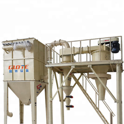 98% di efficienza Classificatore d'aria ad alta classificazione per polvere di barite Capacità 2750 kg