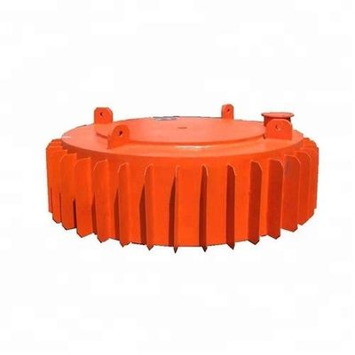 750 kg cintura trasportatrice ad alto campo magnetico separatore magnetico appeso separatore elettromagnetico