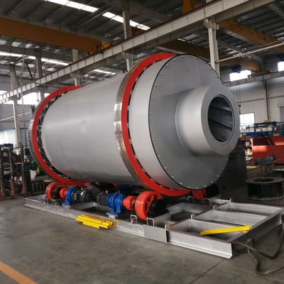 5 kg/h Capacità di evaporazione Macchina di estrazione della sabbia asciugatrice a tamburo rotativo con linea di produzione