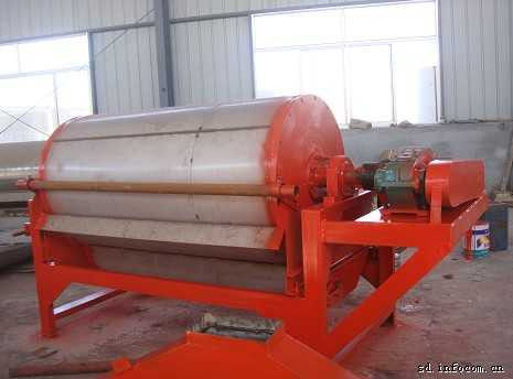 600-1600 mm Lunghezza dei rulli Alta rigidità Separatore magnetico per miniere a secco