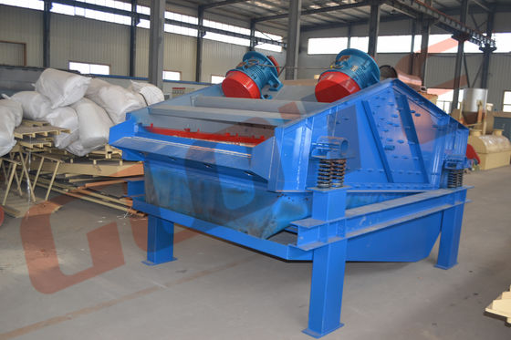 Separatore vibrante industriale per disidratazione e disidratazione della sabbia Capacità 3800 kg
