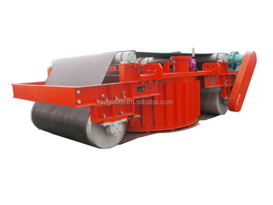Separatore magnetico a nastro trasportatore della serie RCDD a motore per la lavorazione mineraria del minerale di ferro