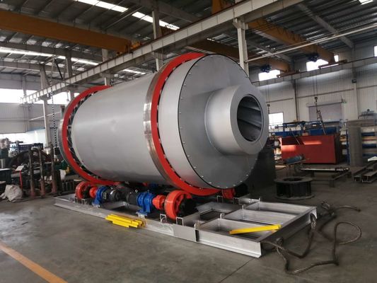 Asciugatrice a tamburo a tre cilindri con grande capacità di lavorazione e bassa produzione di umidità