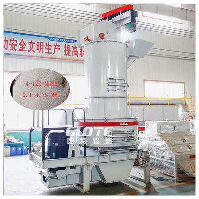 Linea di lavorazione del quarzo per l'estrazione minerale 2000 kg Produttore di sabbia verticale con guida di ingegnere