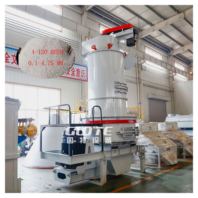 Linea di lavorazione del quarzo per l'estrazione minerale 2000 kg Produttore di sabbia verticale con guida di ingegnere