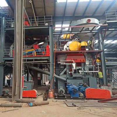 Macchine per la lavorazione della sabbia di silicio per la produzione di materiali di vetro