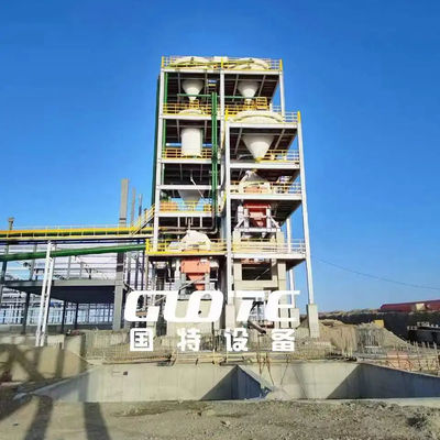 Impianto di lavorazione della sabbia di silice da 100TPH per la fratturazione di petrolio