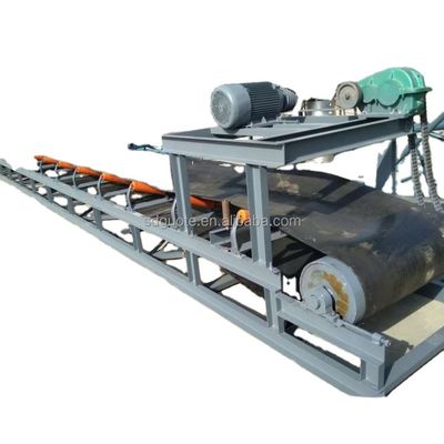 Convogliatore a nastro di sabbia controllato da PLC per l'inclinazione di nastro di mattoni in gomma di acciaio in miniera di carbone