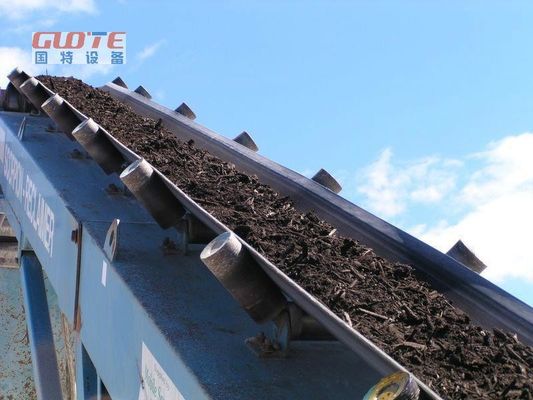 Cintura trasportatrice per il trasporto di rocce e polveri nelle attrezzature minerarie