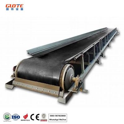 Cintura trasportatrice per trituratore di pietra con 1 e materiale di telaio in acciaio inossidabile in acciaio al carbonio