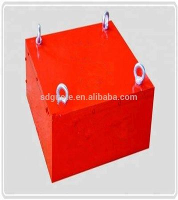 Convogliatore per la fabbrica di carta Magnete permanente Separatore magnetico ferroso con motore elettrico