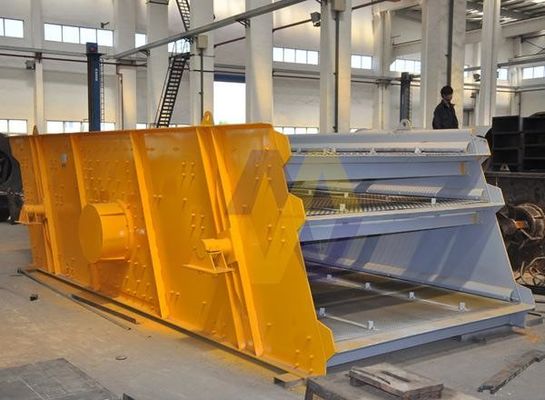 Vibratore di sabbia ad alta frequenza per il minerale alimentato da un motore G160M-6