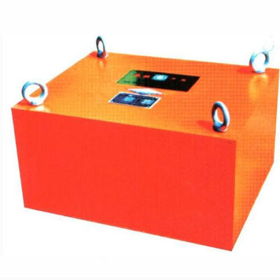 Potente separatore di ferro a magnete permanente sospeso per pietra e nastro trasportatore