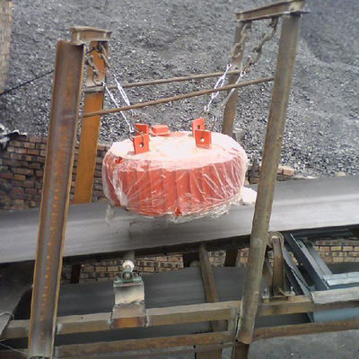Separatore di ferro a fascia magnetica a controllo PLC per la rimozione del ferro dal nastro trasportatore