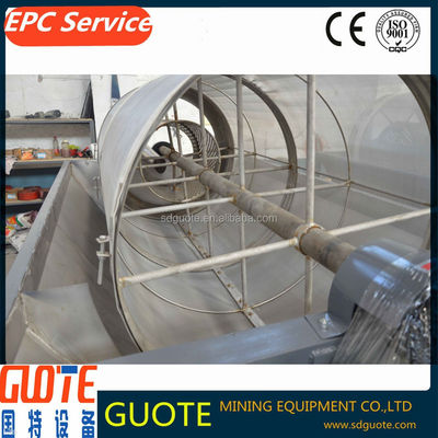 Ventilazione 220/380v Compost Trommel Screen per la separazione di ghiaia di sabbia