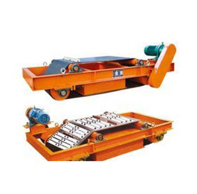 750 kg di capacità di carico Separatore magnetico a fascia trasversale sospeso per la separazione magnetica