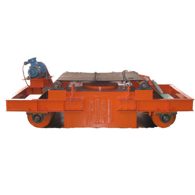 750 kg di capacità di carico Separatore magnetico a fascia trasversale sospeso per la separazione magnetica