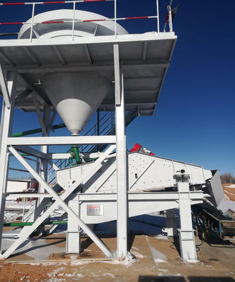Motore a corrente alternata 100 m3 all'ora impianto di filtraggio e lavaggio della sabbia con componenti di base portanti