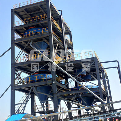 AC Motor Wet Type Silica Sand Sodium Feldspar Mine Process Production Line per la sabbia di vetro