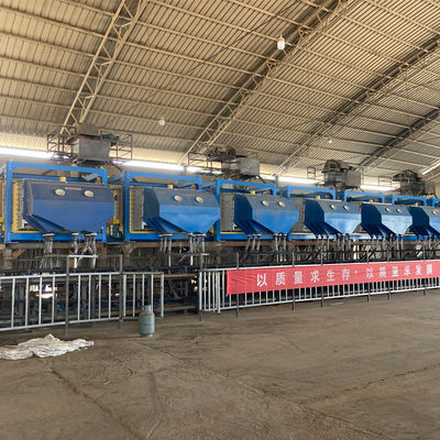 1-50tph Capacità Swing Screen Ore Vibrating Screen con componenti del motore