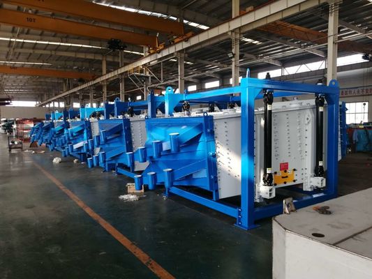 180-260 r/min Frequenza 5 Deck Vibrating Screen Sieve Separator con Capacità 1-50tph