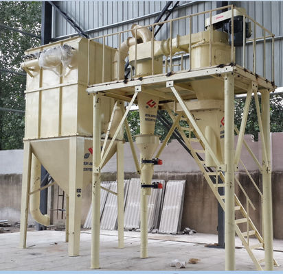 2750 KG Classificatore d'aria a più ruote in acciaio per polvere fine nel sistema di lavorazione minerale