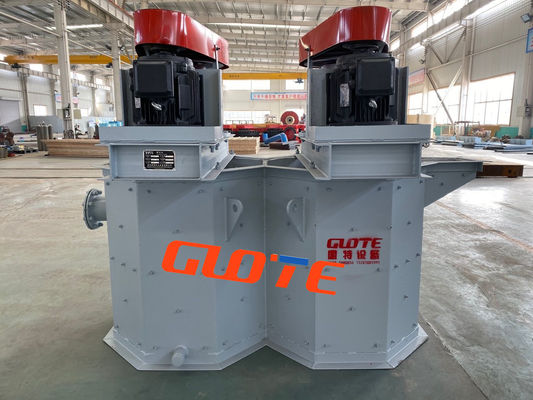 Efficientemente pulita lavaggio della sabbia impianto di scrubber di attrito per spessore del materiale 0-5 mm
