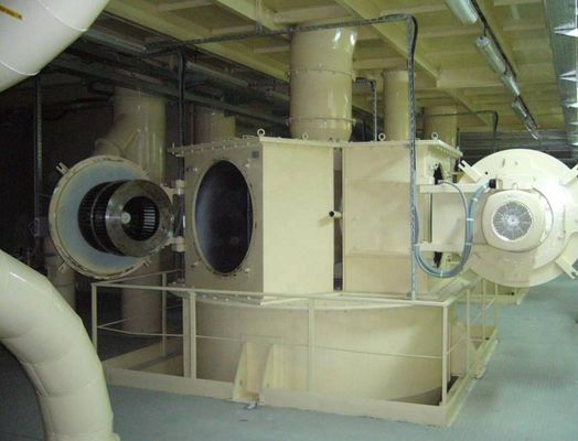 Separatore d'aria per cicloni industriali a tensione 220V/380V multi-rotore per separazione ultrafine
