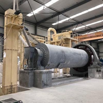 Molino a sfere per la linea di produzione di polvere di quarzo di silicio a 325 maglie