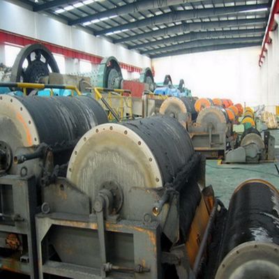 Magnete permanente e disegno bagnato 350 kg separatore magnetico a tamburo bagnato per la separazione del ferro