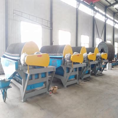 Magnete permanente e disegno bagnato 350 kg separatore magnetico a tamburo bagnato per la separazione del ferro