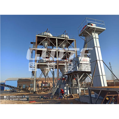 Macchina per la produzione di sabbia di silice umida separata per la produzione di sabbia di frac/argilla estesa