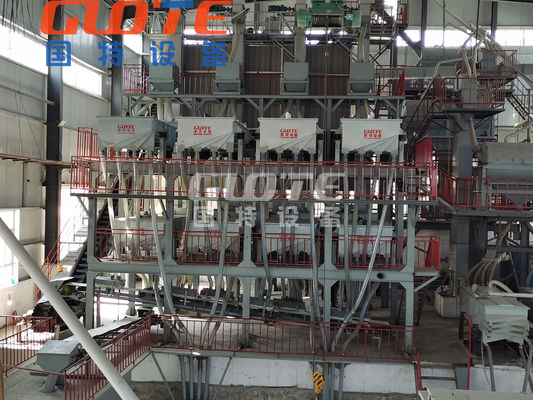 Video di ispezione in uscita fornito Vertical Complex Crusher per impianto di produzione di sabbia