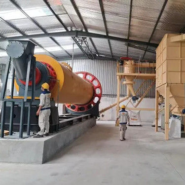 1.5 Risparmio energetico del mulino abbinato 100TPD Mulino a sfere di calcare per apparecchiature di estrazione del minerale di ferro