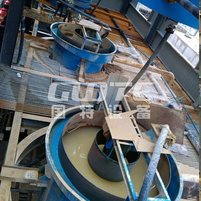 Separazione delle particelle minerarie Macchina di lavorazione della sabbia di silice umida per dimensionamento e lavaggio