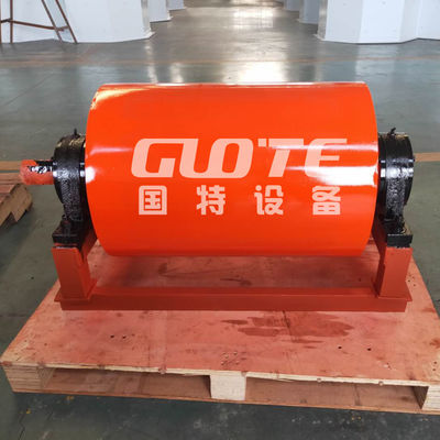 1200-5000 Gauss Secco separatore magnetico rotativo permanente tamburo puleggia per trasportatore a nastro