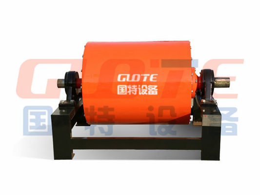 1200-5000 Gauss Secco separatore magnetico rotativo permanente tamburo puleggia per trasportatore a nastro