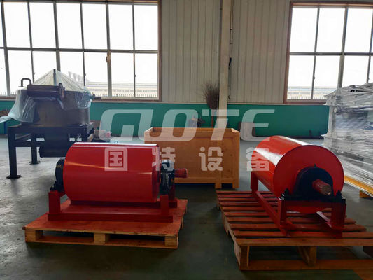 1200-5000 Gauss Secco separatore magnetico rotativo permanente tamburo puleggia per trasportatore a nastro