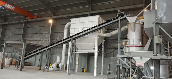 Impianto di macinazione a polvere di silice controllato da PLC per componenti e materiali di base
