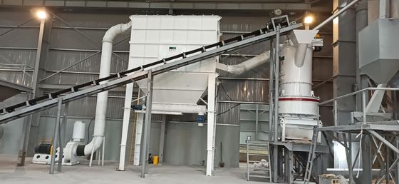 Impianto di macinazione a polvere di silice controllato da PLC per componenti e materiali di base