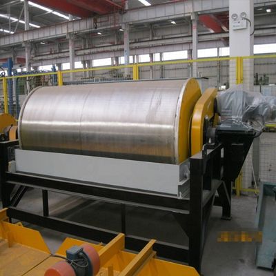 Separatore di minerali a tamburo Separatore magnetico umido per l'ispezione video in uscita nell'estrazione di energia