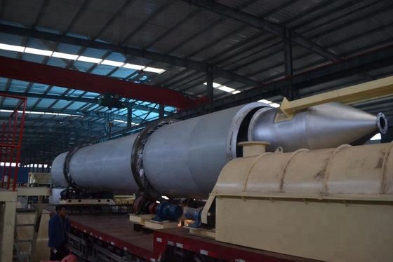 SUS304L asciugatrice rotativa a tamburo 3 di sabbia di silicio per una lunga durata di vita nell'industria mineraria energetica