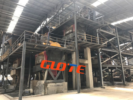 Pianta di lavaggio di sabbia di silice di grado vetro La linea di produzione per la classificazione della sabbia perfetta