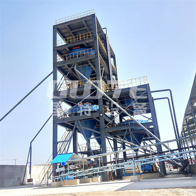 Pianta di lavaggio di sabbia di silice di grado vetro La linea di produzione per la classificazione della sabbia perfetta