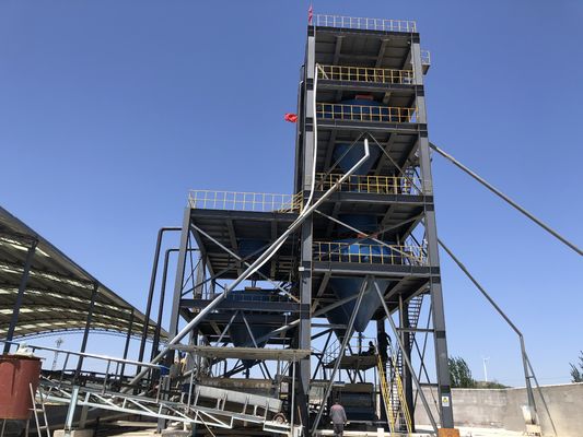 Impianto di lavorazione della sabbia di silice di grado vetro con trituratrice a cono ISO CE