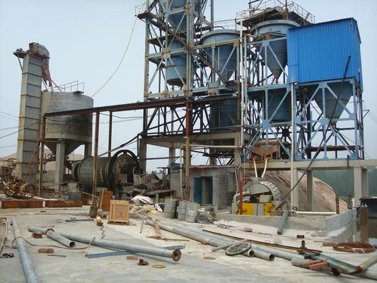 La linea di produzione di sabbia di vetro di silice umida
