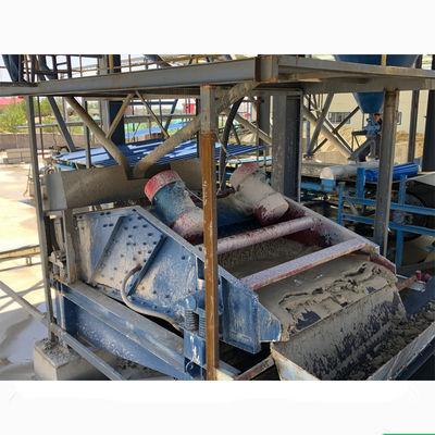 Industria mineraria energetica schermi grizzly circolari vibranti con disidratazione di sabbia di silice