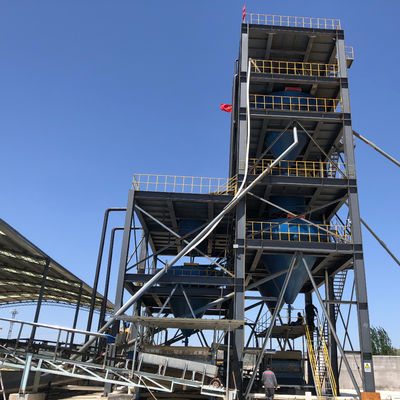 Linea di lavorazione della sabbia di silice di grado vetro ad alta efficienza impianto di lavaggio della sabbia