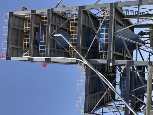 Linea di lavorazione della sabbia di silice di grado vetro ad alta efficienza impianto di lavaggio della sabbia